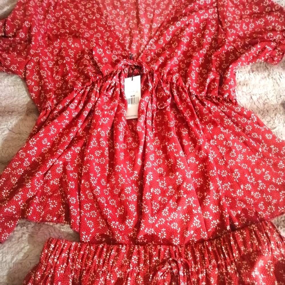 2 piece skirt and blouse